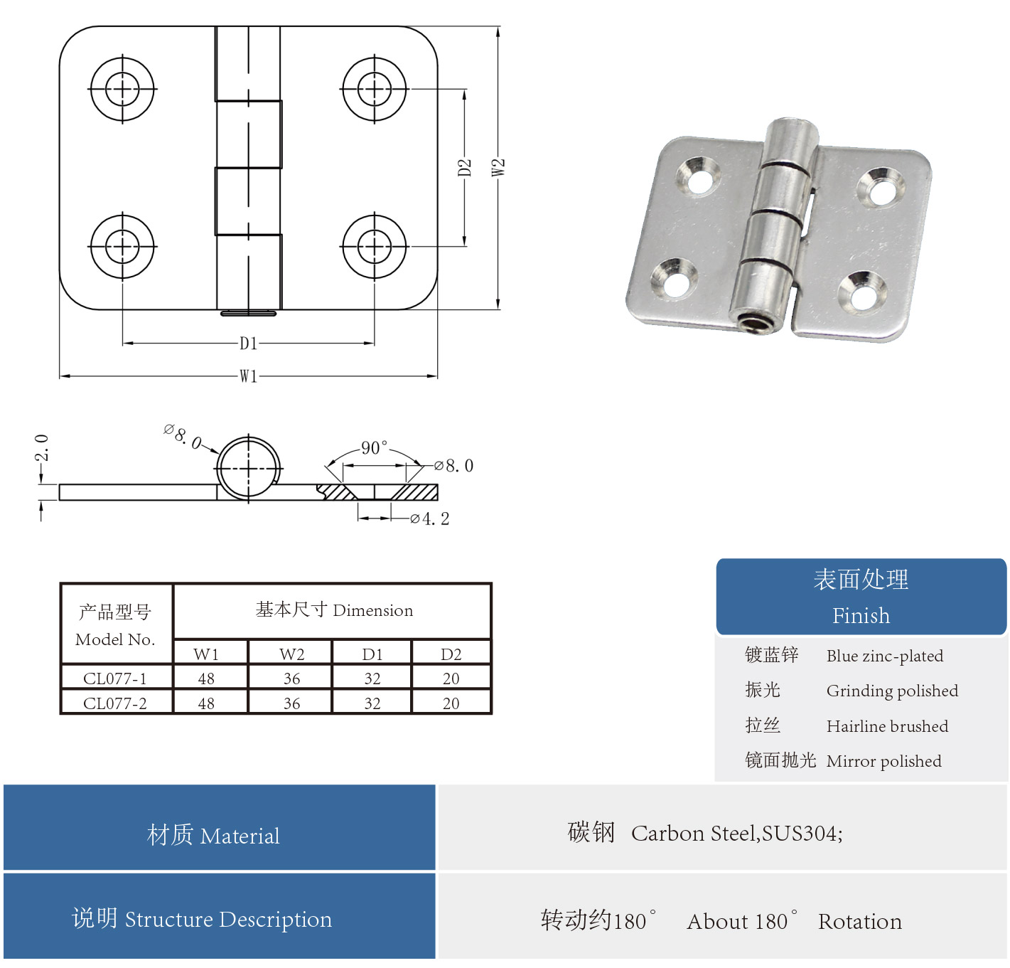Hinge-CL077-1 -2